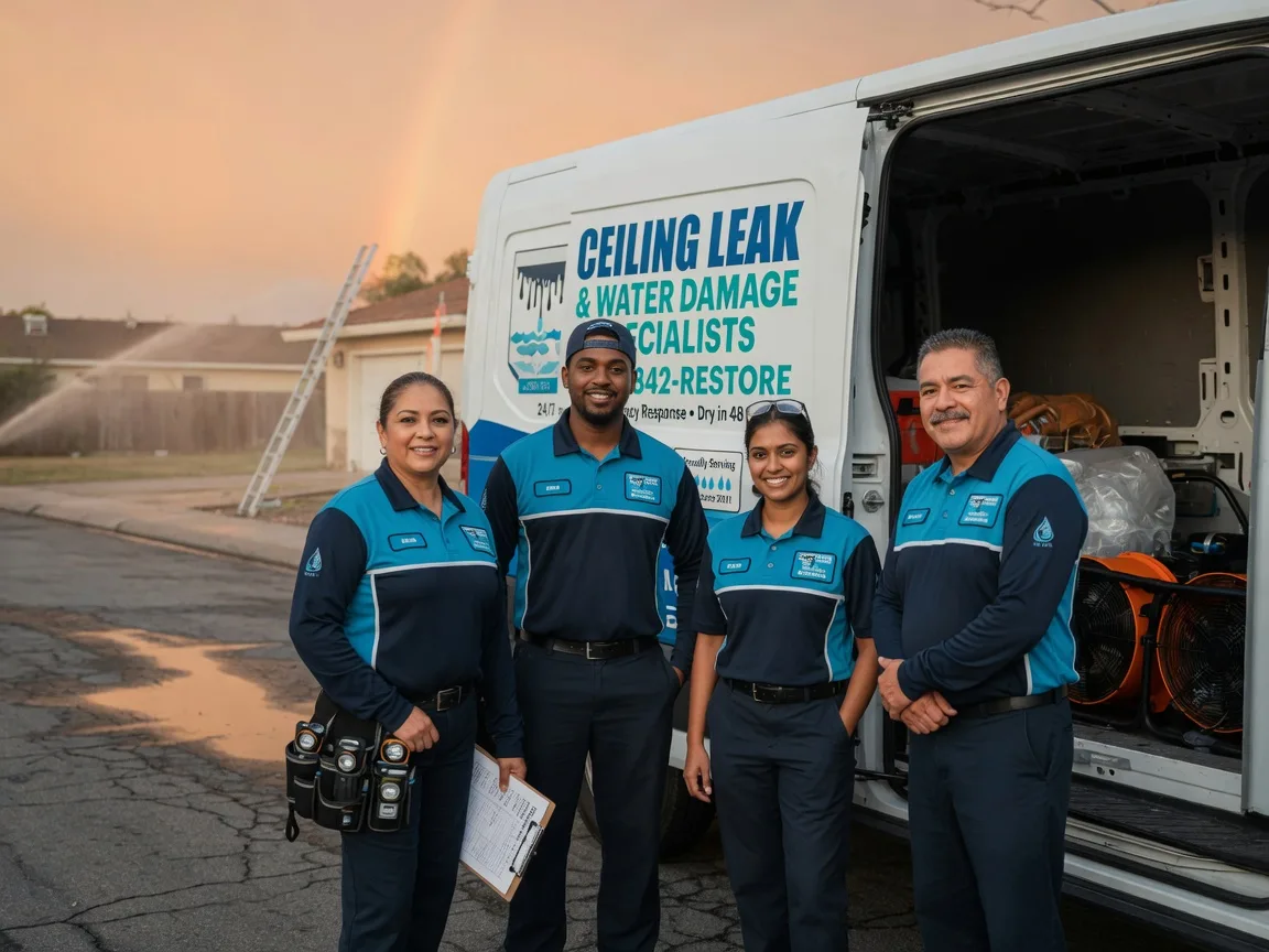 Ceiling Leak Cleanup company in Foxhome, MN