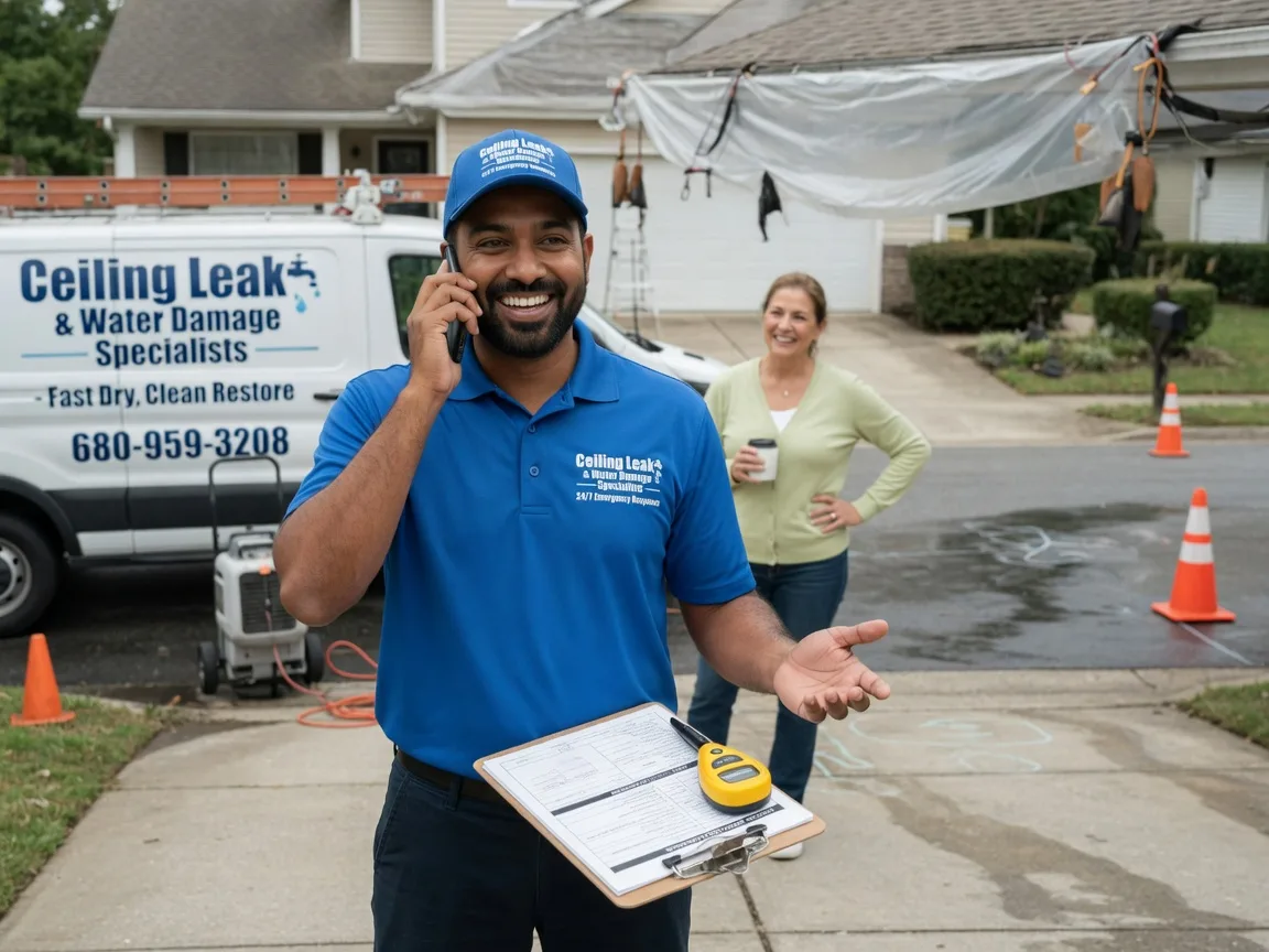 Ceiling Leak Cleanup Foxhome, MN FAQs